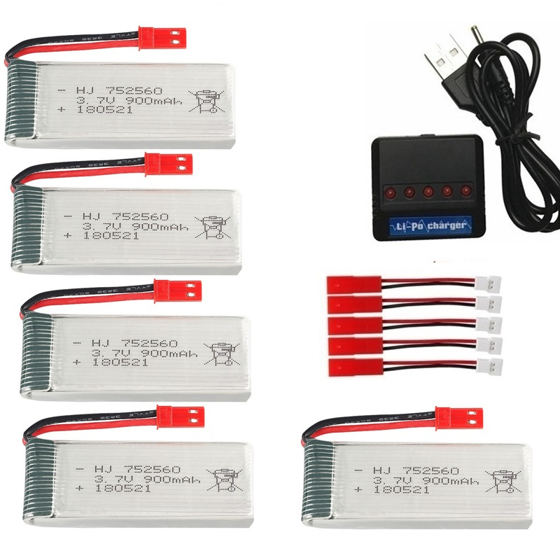 Batteria ricaricabile JST 3.7V - Eachine Drone E58 recensione e prezzo