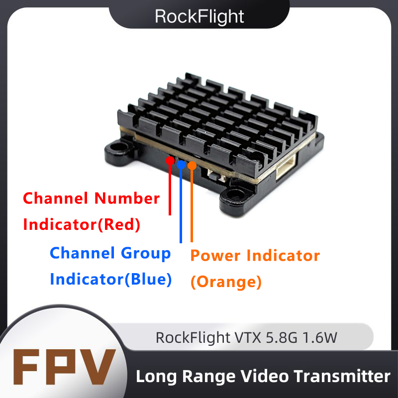RockFlight TX663 VTX 5.8G 48CH - Drone Racing Transmitter recensione e prezzo