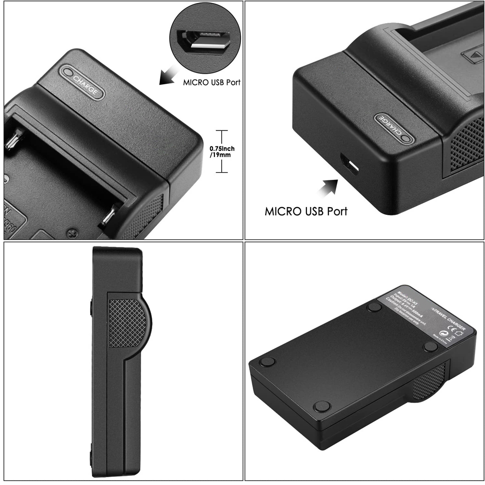 Caricatore USB per Sony NP F55 - Canon Camera Eos R50 recensione e prezzo