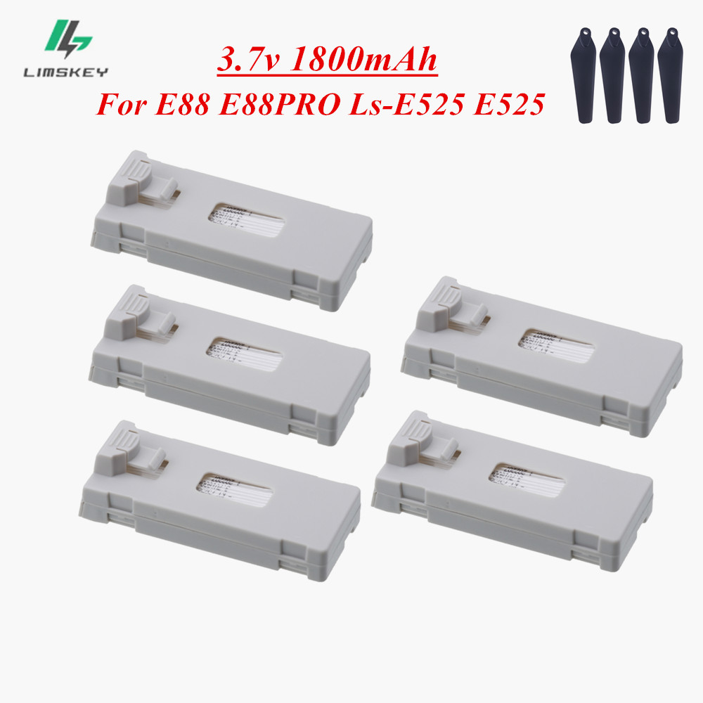 3.7V 1800mAh RC Drone Batteria - Eachine Drone E58 recensione e prezzo
