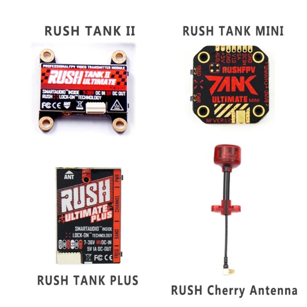 RUSH TANK Ultimate II/Mini/PLU - Drone Racing Transmitter recensione e prezzo