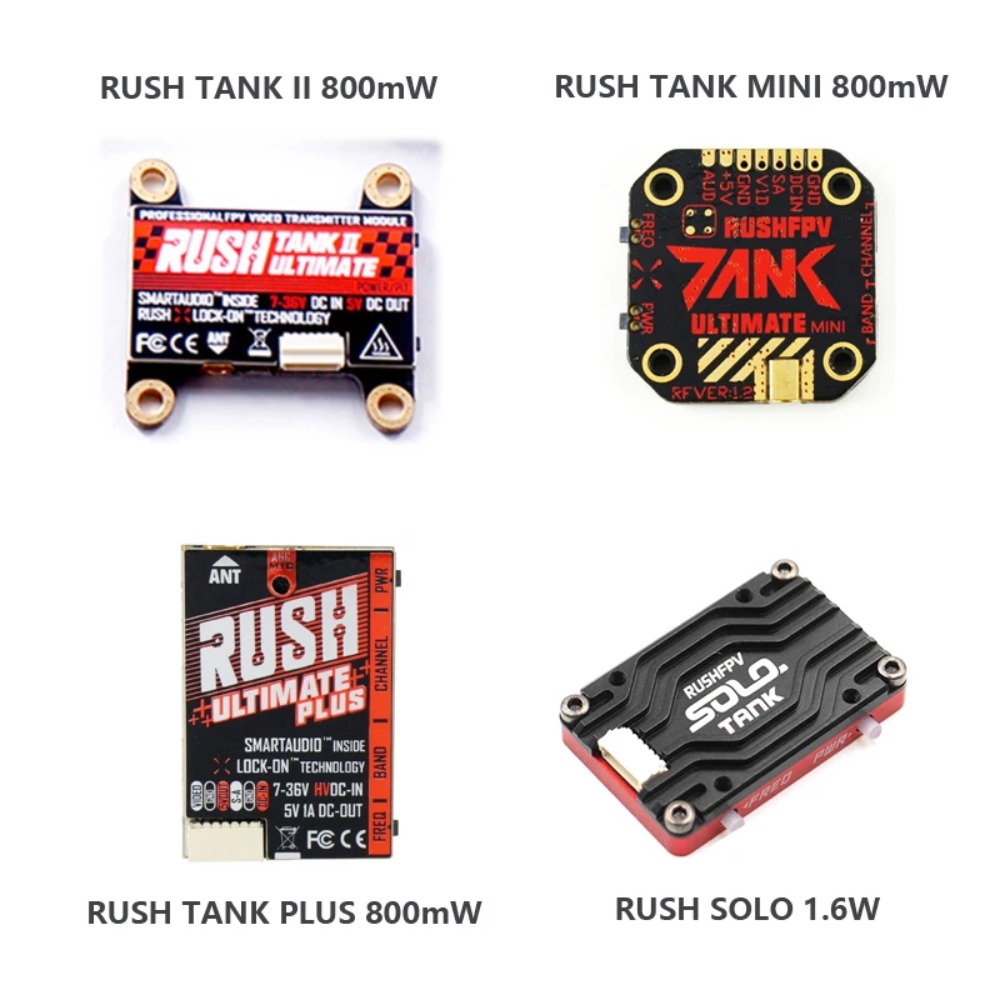 RUSH TANK Ultimate II/Mini/PLU - Drone Racing Transmitter recensione e prezzo