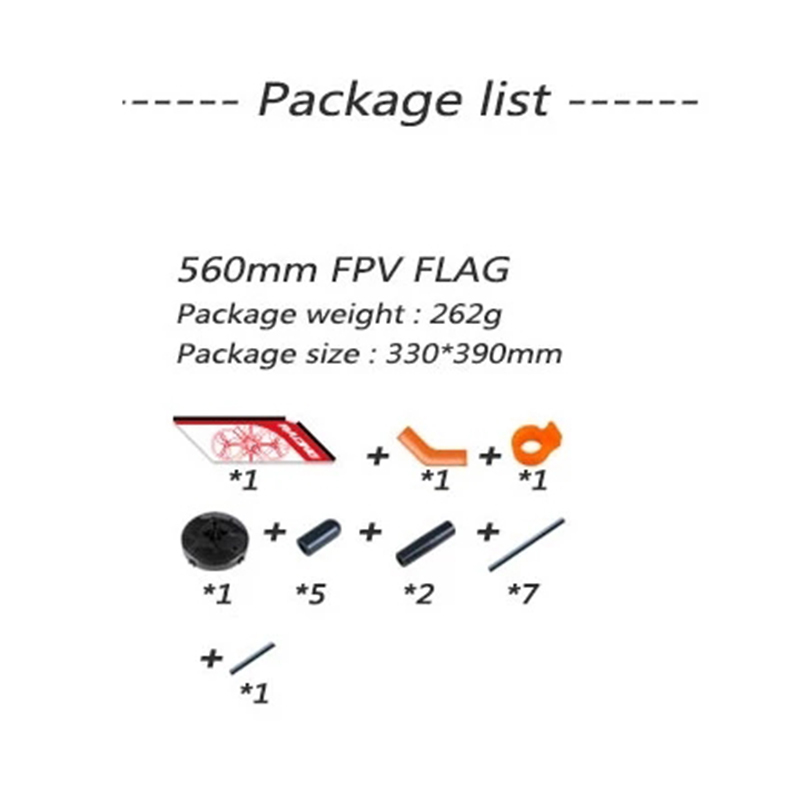LDARC 560mm FPV Freestyle Asta - Drone Racing Gate recensione e prezzo
