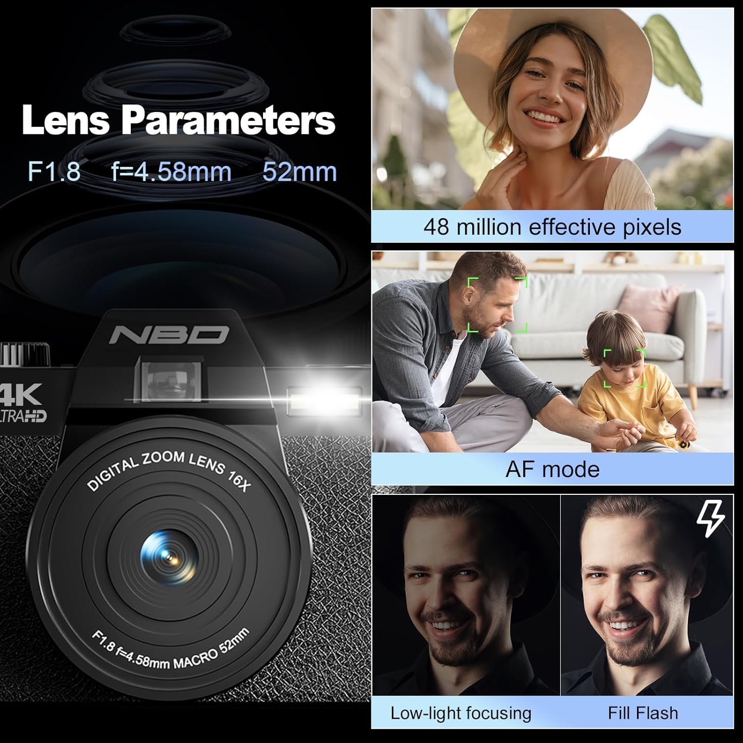 Fotocamere digitali NBD 4K per - Canon Camera Eos R50 recensione e prezzo