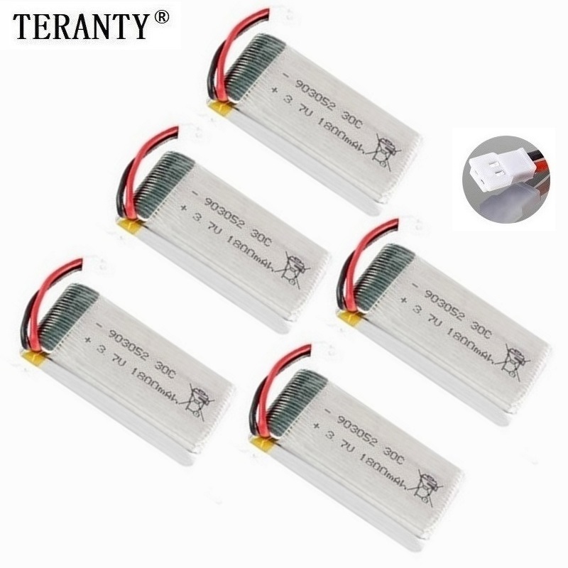 Batteria Lipo 3.7v 1800mAh Agg - Eachine Drone E58 recensione e prezzo